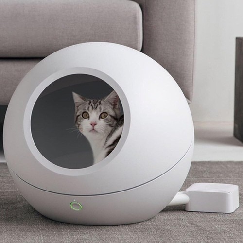Cozy Smart Cold & Warm Pet House For Cats & Small Dogs - USED