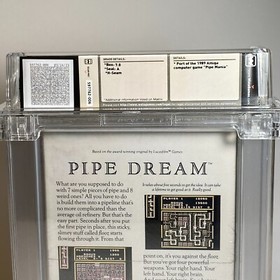 Pipe Dream NES - SEALED - WATA 7.0 (Seal A) Nintendo Entertainment System