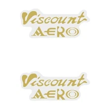 Viscount - Aero - Gold - Seat decal set