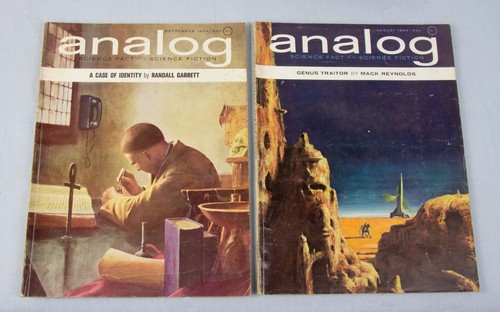 ANALOG science fiction 1963-64 sci-fi magazine collection of 10 original issues - Picture 5 of 13