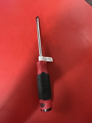 Mac Tools New 5/16 x 6'' Bolster Flat Blade Screwdriver PJRB6DR-S