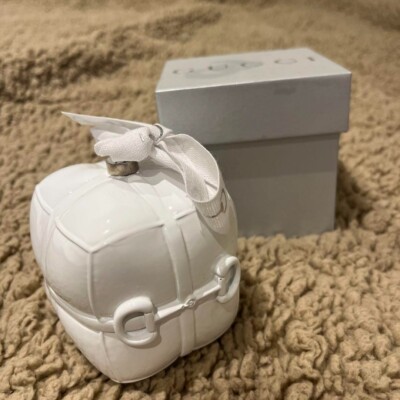Gucci Geschenkbox Motiv Weihnachtsschmuck Charm mit Box unbenutzt L1