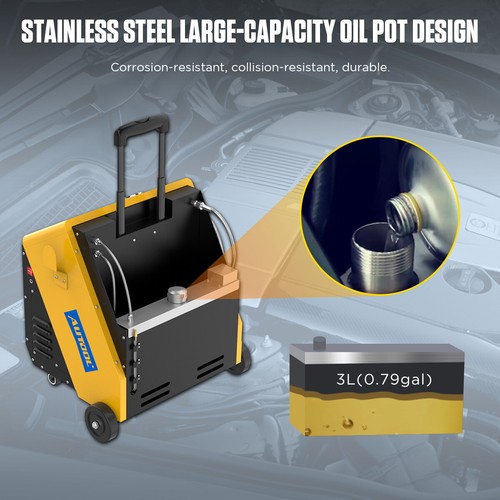 Máquina automática de intercambio de aceite de transferencia extractor de líquido de caja de cambios purga de frenos - Imagen 5 de 20