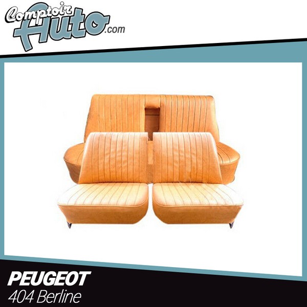 Bezug Vordersitze Und RüCkbank Sahara FüR Peugeot 404 Limousine-image