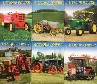 Antique Power Tractor Magazines 2015 Complete Year 6 Issues John Deere Rumely