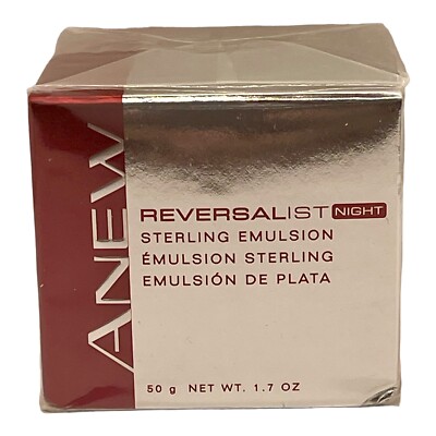 Avon Anew Reversalist Night Sterling Emulsion ~ 1.7 oz ~ New & Factory Sealed