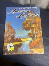 WALTER FOSTER - 145 PAINTING THE AMERICAN LANDSCAPE CARL STRIKER VINTAGE
