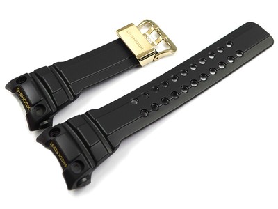Casio Gulfmaster Ersatzarmband schwarz Schließe goldfarben GWN-1000GB-1 GWN-1000