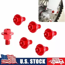 CNC Front Fork Guard Cover Bolt Screw For Honda CR CRF 125-450 XR 250 400 Motard