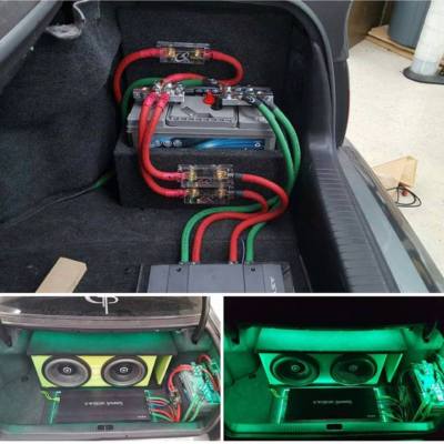 ROCKFORD FOSGATE RFK8X - AWG Di Kit Installazione Completo - Foto 9