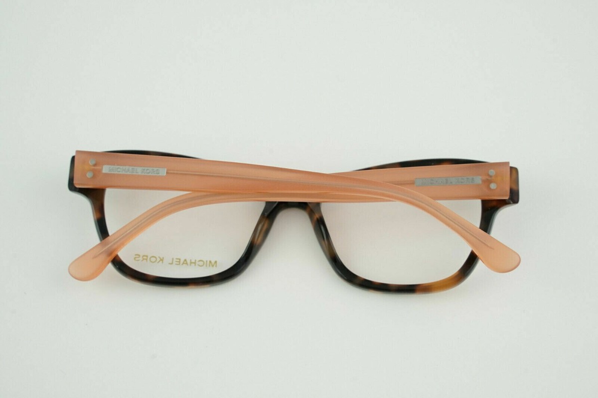 New! Michael Kors MK278 Tortoise Brown/Matte Peach 52-17-140  display picture 1