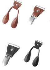 Set of 3 Replacement Junctions and Runners button ends or Clips for Braces/...