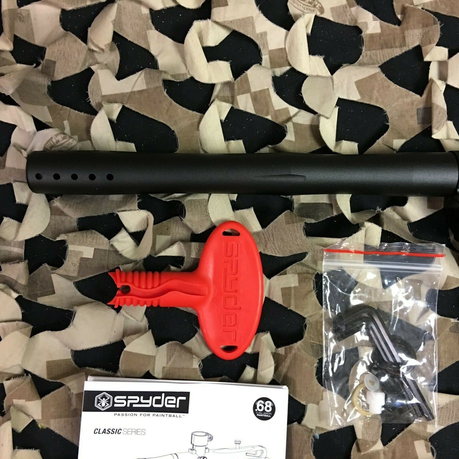 New Kingman Spyder Victor SemiAuto Paintball Gun Diamond Black