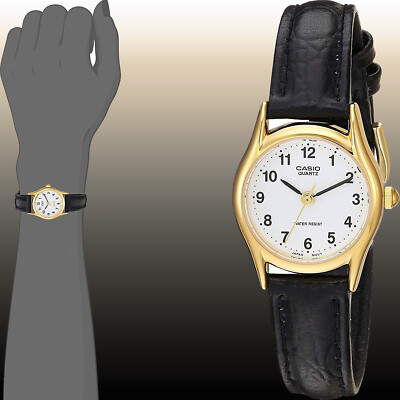 casio gold face watch