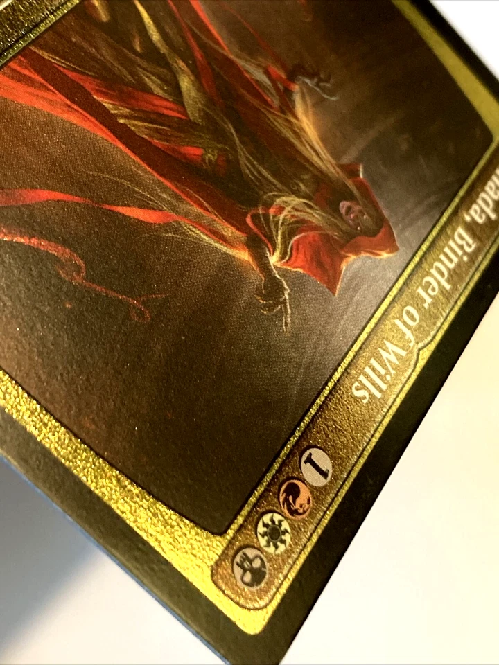 MTG Dihada *FOIL THICK DISPLAY COMMANDER CARD* Commander: Dominaria United 49 - Image 4 of 4