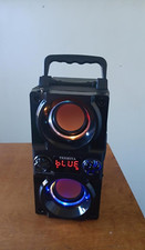 Bluetooth Speaker, 40W 60W Peak Portable Wireless Speaker with Colorful Lights