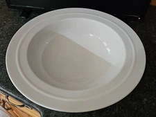 Emeril 14" Professional Rimmed Serving Bowl - White