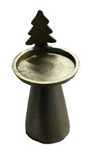 Themed Gold Metal Candle Holder Bed Bath & Beyond Holiday-Christmas Tree
