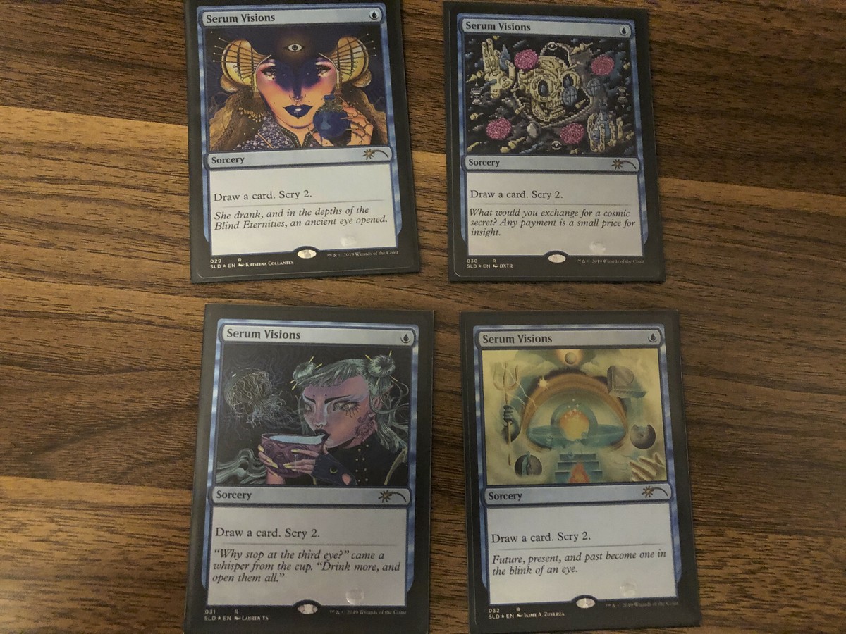 MTG Magic the Gathering Secret Lair Seeing Visions Set | eBay