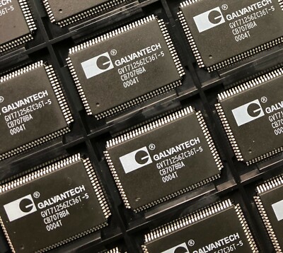 GALVANTECH GVT71256ZC36T-5  ZBT SRAM, 256KX36, 3.2ns, CMOS, PBGA119 **NEW**
