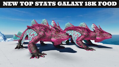  ARK Survival Ascended PvE PC/XBOX/PS5 NEW Top Stats Maeguana Galaxy 18k food