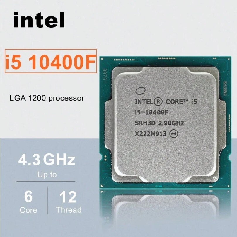 CPU Intel Core i5-10400F Amazon.com: CPU c I5-10400F I5 10400F 2.9 GHz Six-Core