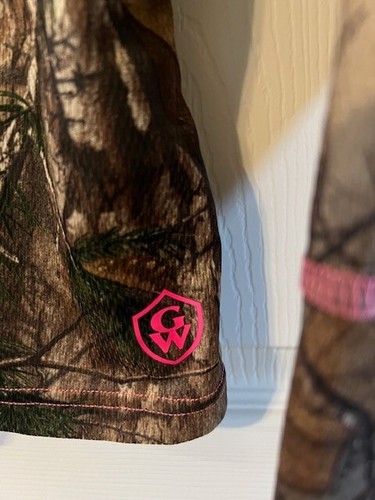 Hoodie Game Winner Ladies Sz 2XL Hunting Dura Cool Camo Pink Zipper/Stiches -NWT - Picture 8 of 9