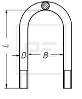 045.070-00A FederbüGel FederbüGelform 2 Passend FüR BPW 11362 35070 83822