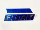 FRIEZE FIAT BLUE WRITING LOGO 80s 90s UNO TURBO PANDA 4X4 ECC