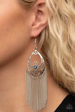 Paparazzi Jewelry ~🔥Castle Cottage 🔥~ Multi Blue Earrings BNWT