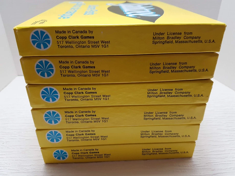 Milton Bradley 1973 Yahtzee 480 Score Pads Rare French/English Version NOS Copp  - Image 2 of 4