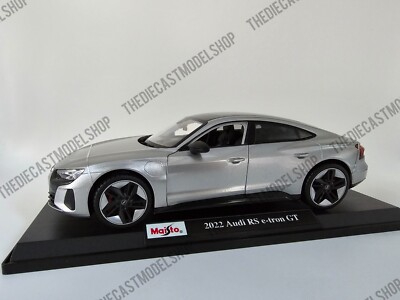 Maisto Maßstab 1:18 Audi RS e-Tron GT in silber - Diecast Modellauto