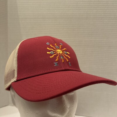 NWT Cotopaxi Happy Day Snapback Mesh Trucker Hat Adjustable Cap Raspberry Red