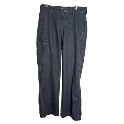 IBEX Womens Charcoal Gray Cargo Merino 