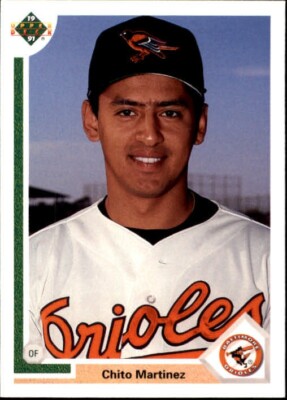1991 Upper Deck Final Edition Baseball Card #30 Chito Martinez RC - Orioles