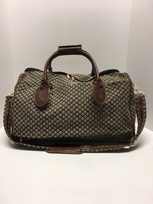 large leopard print suitcase