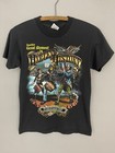 Vintage 80s Harley Davidson Motorcycle T shirt RARE National Anthem USA Missouri