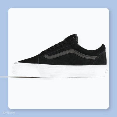 Vans PREMIUM Old Skool Pig Suede VN000D9JCJJ Black Men's Size New