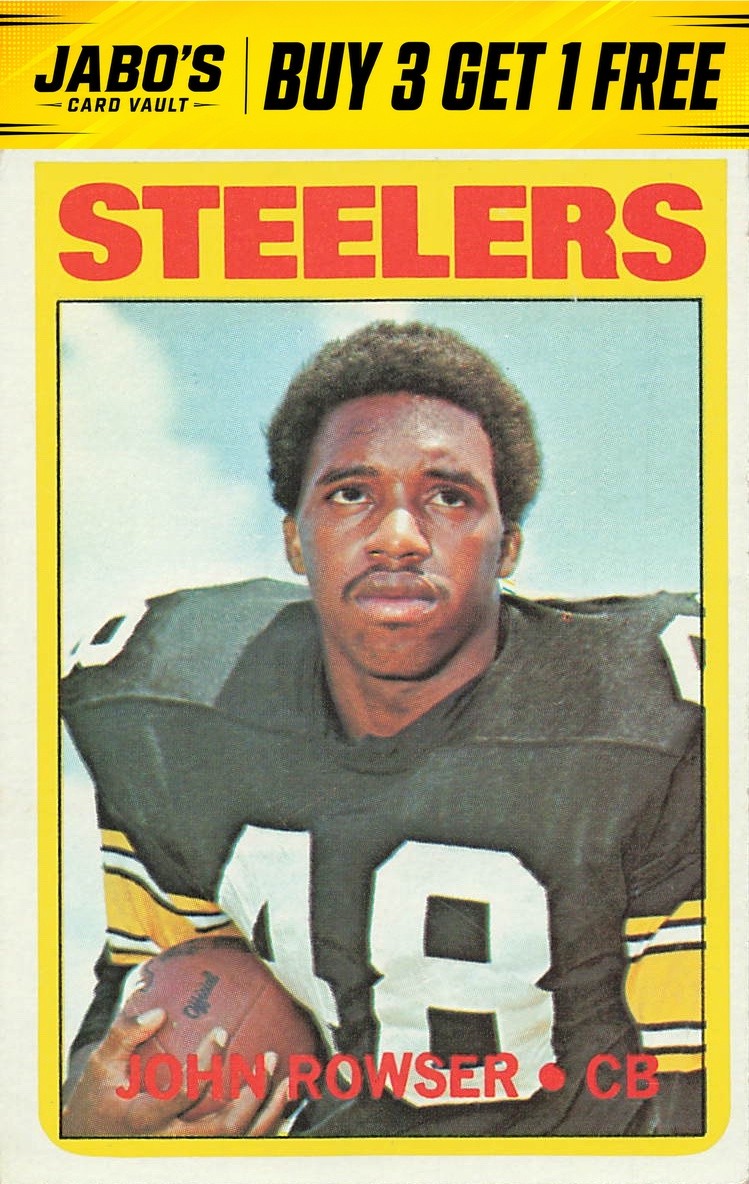 1972 Topps #198 John Rowser Vintage Football Card