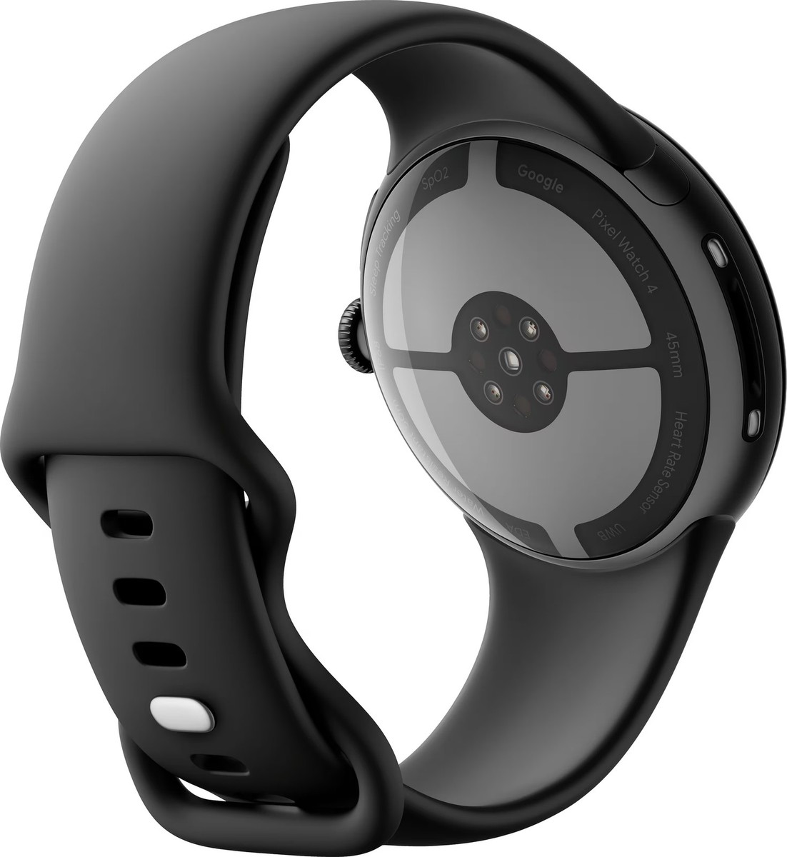 Google - Pixel Watch 4 (45mm) - Wi-Fi - Matte Black Case