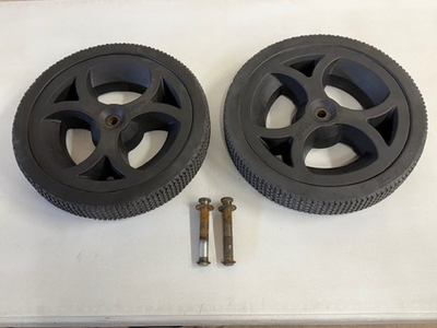#ad #ad SET of 2quot; x 12quot; Pressure Washer Mower Cart Wheels PAIR Simpson Briggs Craftsman $25.00