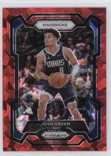 2023-24 Panini Prizm Red Ice Prizm Josh Green #201 0b3