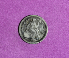 ESTATE FIND 1853- Seated Liberty Half Dime #P34176