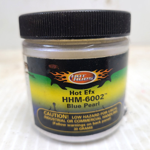 30 Grams of Dupont Hot Hues HHM-6002 Blue Pearl Mica Flake Airbrush