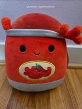 Original Squishmallows 8" Sabado The Hot Cheese Puffs Plush