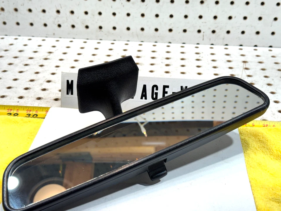 1 Espejo retrovisor manual negro asientos delanteros originales mercedes 86-95 w124 c124 Foto 3 de 4