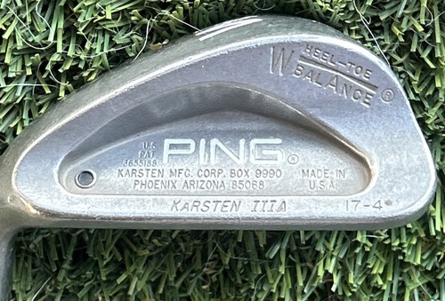 Left-Handed PING Karsten I 3-SW Irons – ⚫️ & 🟠 Dot – ZZ/TT Lite – USA – 35–38” - Picture 5 of 22