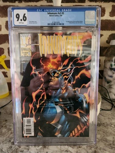 Inhumans Vol. 2 #5 Comic CGC 9.8 White Pages 1ST.APPEARANCE Yelena Belova