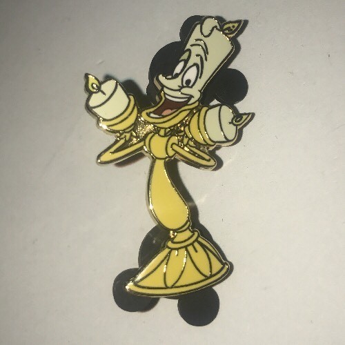 Disney Pin Gallery Art Lumiere Le 5000 Beauty And The Beast