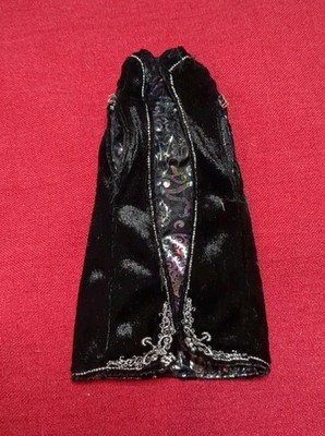 Shadow High Rainbow Vision Costume Ball Demi Batista Long Black Coat/Vest/Cape